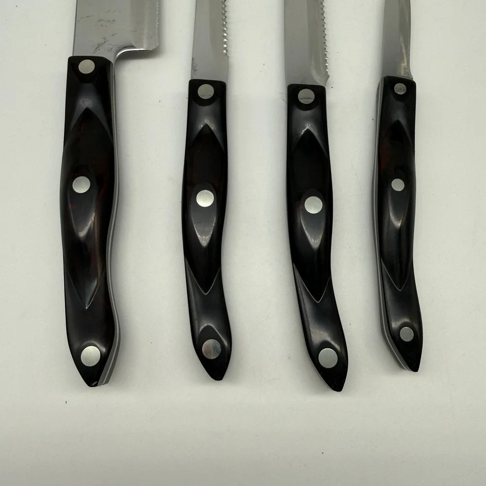 Cutco Knife Set 4pc Lot 1728 1721 2159 1720 *JUST SHARPENED*